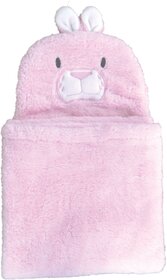 OYO BABY Baby Blankets New Born Combo,Wrapper Baby Sleeping Bag for Baby Boys,Baby Girls,Pink Rabbit