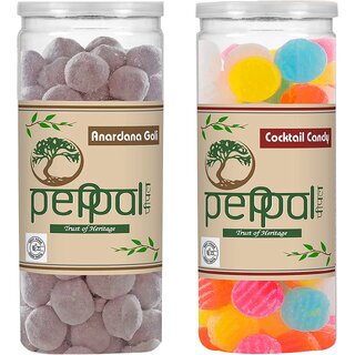                       Anardana Goli 200g and Cocktail Candy 220g                                              