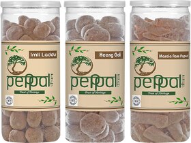 Imli Laddu 200g , Masala Aam Papad 150g and Heeng Goli 200g