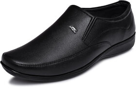 Mercy Black Formal/Casual Leather Shoes