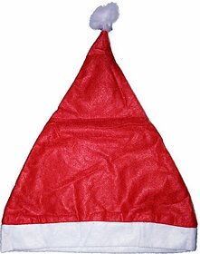 Sbd Santa Claus Caps For Adults (Red, Pack Of 1)