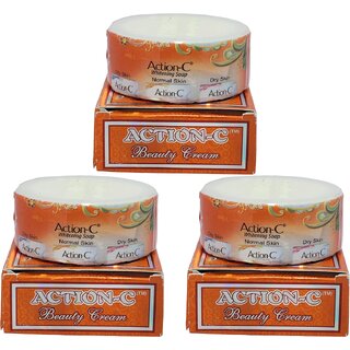 Action-C Beauty Cream 20g (Pack of 3)