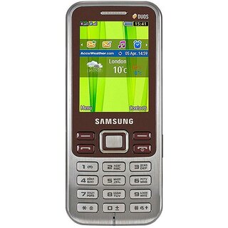                       (Refurbished) Samsung C3322 (Dual Sim, 2.2 Inch Display) - Superb Condition, Like New                                              