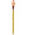 Global Gifts Lovely Pencil (Set Of 1, Yellow)