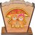 Global Gifts 1 Compartments Wooden Asorted Designs Wooden Pen Stand For Friends (Multicolor)