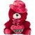 Global Gifts Playful  - 15 Inch (Bright Red, Sober White)