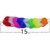 Verbier Loofah (Pack Of 2, Multicolor)