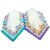 Global Gifts Set Of 24 Beautiful Hanndkerchief [Multicolor] Handkerchief (Pack Of 24)
