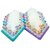 Global Gifts Set Of 24 Beautiful Hanndkerchief Multicolor Handkerchief (Pack Of 24)