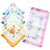 Global Gifts Set Of 24 Premium Cotton Handkerchief [Multicolor] Handkerchief (Pack Of 24)