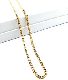 Trendy Fashion - Gold Box Pattern Chain