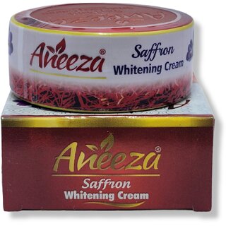                       Aneeza Saffron Whitening Cream with saffron and milk protein 20g                                              