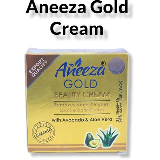                       Aneeza skin whitening gold cream 20g                                              