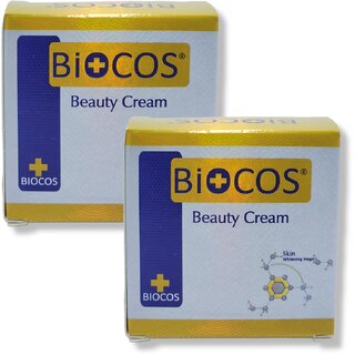                       Biocos Beauty Cream For Whitening 20g (Pack of 2)                                              