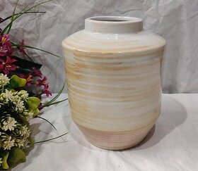 Hand Painted Round Vase