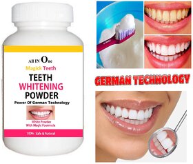 Instant Teeth Whitening With Power of German Technology to Extra Whitening Teeth Teeth Whitening Powder.