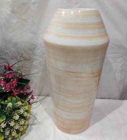 Hand Painted Long  Floor Vase