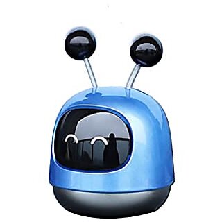                       Ashtash Auto - Dancing Robot Shaking Head Design Car Perfume Cute Car Robot Perfume (Blue)                                              