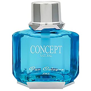                       Concept Natural Crystal Floral Car Perfume - 70Ml  Extra Lasting Car Cologne  Freshen#39Up Your Car Luxury Car Air Freshener Made Organically With Essential Oil - 70Gms Refresh Your Car (Pack Of 1) Car  Motorbike                                              