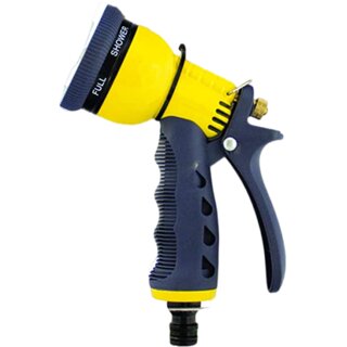 CTM Garden Hose Spray Gun, 8 Adjustable Patterns High Pressure Heavy Duty Water Spray Nozzles