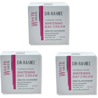 Dr Rashel Whitening Day Cream SPF20 50g (Pack of 3)
