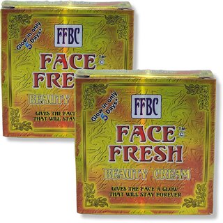                       Face Fresh Beauty Cream helps in lightening dark spots and removes dead skin 20g (Pack of 2)                                              