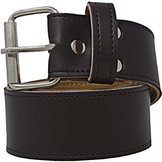                       Exotique Brown Casual Faux Leather Belt For Women (BW0024BR)                                              