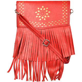 Exotique  Tan Sling Bag For Women (CW00023TN)