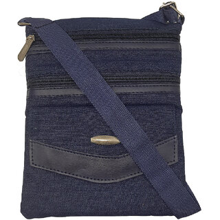 Exotique  Blue Sling Bag For Women (CW0041BL)