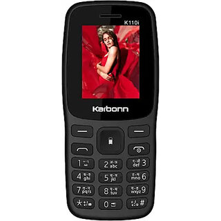                       Karbonn K110i Dual SIM Mobile 1000 mAh Battery Wireless FM Recording, MP3 Player                                              
