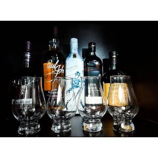                       A.S. CREATION Indian Whiskey Tasting Glass Set of 2 (200ML)                                              