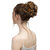 WONDER CHOICE 2 PCS Artificial Messy Hair Bun Maker Hair Accessories Extension Synthetic Golden Highlighted Hair Bun