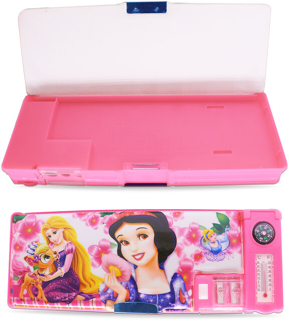 Buy Pencil case//pencil box case// frozen pink pencil box//kids pencil box  - Lowest price in India