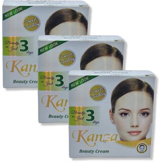                       Kanza Beauty Skin whitening Cream 20g (Pack of 3)                                              