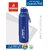 Quench 900 Inner Steel and Outer Plastic Water Bottle, 700ml, Blue  BPA Free  Leak Proof  Office Bottle ( pack of 3 )