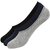 DDH Mens Solid No Show Socks (Pack of 3)