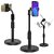 Josiah Mobile Phone Stand Holder for Table, Video Call Mount Compatible with All Mobile, 360 Degree Rotation Mobile Hold