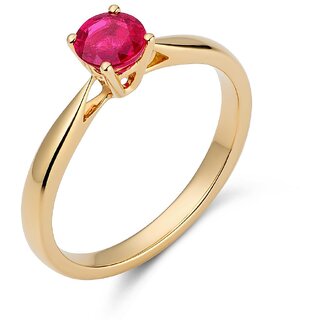                       Manik ring gold plated Ruby ring  best for gift                                              