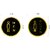 Sarvatr Men  Women Washroom Door Self-Adhesive Sign Signage Black Gold for Business Stores Cafes Shops Hospital School