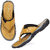 Shoeson Mens Tan Lace-up Leather Slipper