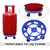 Sarvatr Style with elegance Gas Trolly/Lpg Cylinder Stand Plastic  Gas Cylinder Stand Trolley  Gas Cylinder Trolley St