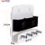 Sarvatr Acrylic Double Mobile Stand with Key holder Charging Holder Wall Mounted