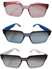 FOREVER 99 Kids Boy and Girls sunglasses U V protected combo pack of 3 Fit age 2-10 year