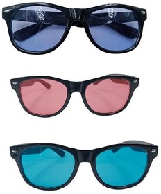FOREVER 99 Kids Boy and Girls sunglasses U V protected combo pack of 3 Fit age 2-10 year