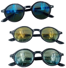 FOREVER 99 Kids Boy and Girls sunglasses U V protected stylish combo pack of 3 Fit age 2-10 year