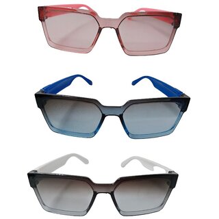 FOREVER 99 Kids Boy and Girls sunglasses U V protected combo pack of 3 Fit age 2-10 year
