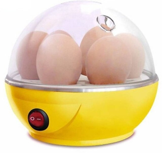 Shopper52 Portable Electric 7 Egg Boiler Egg Poacher Egg Cooker