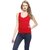 Red Cotton Tank Top