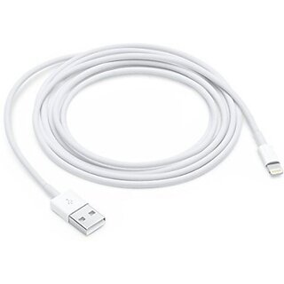 Fast lightning USB Data Charging Cable,18W 1 m Lightning Cable (Compatible with All iPhones (5,6,7,8  X Series) , iPad  , White)