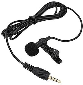 Clip Collar Mic 3.5mm  For Youtube, Collar Mike For Voice Recording, Lapel Mic Mobile, Pc, Laptop, Android Smartphones